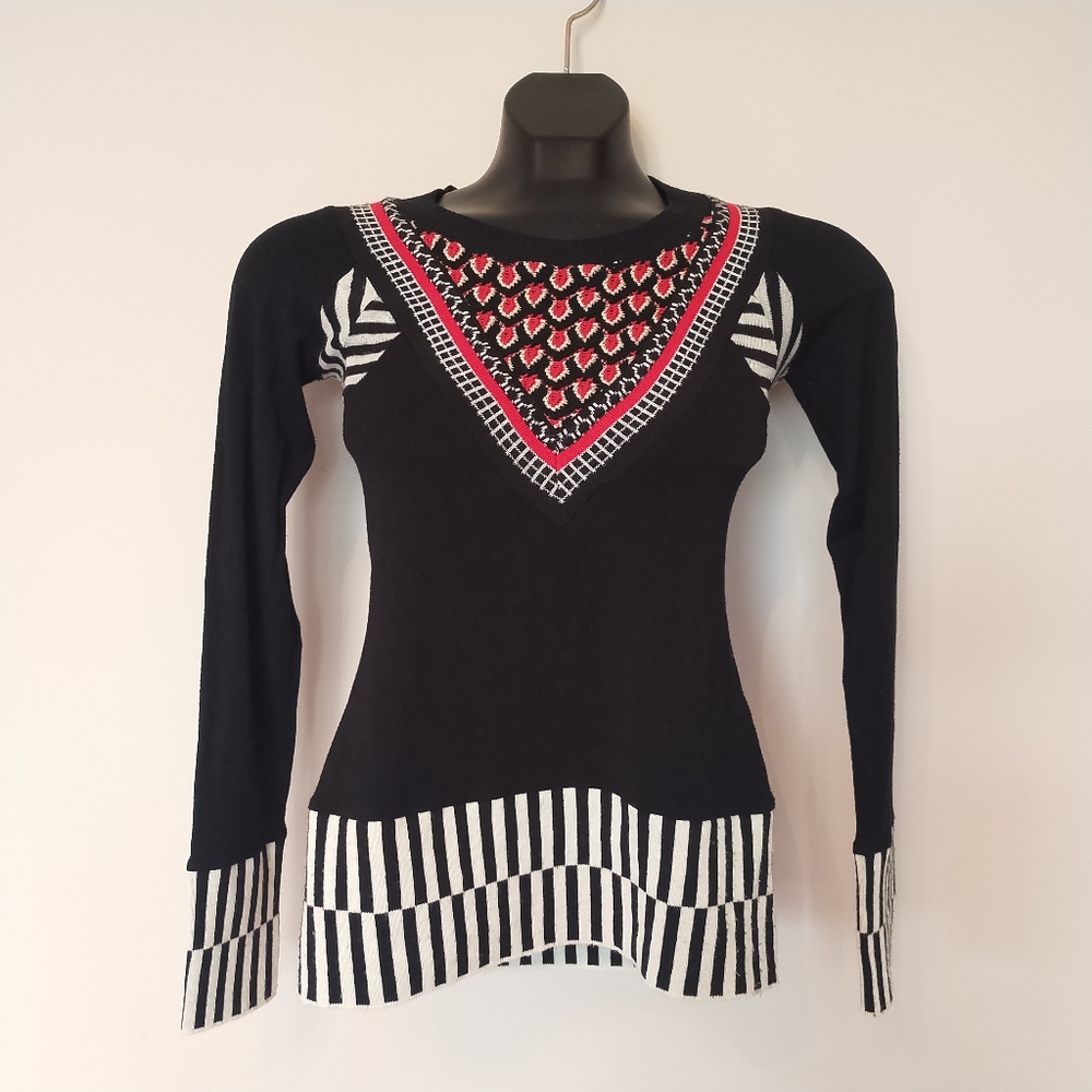PIANURA STUDIO BLACK LONG SLEEVE